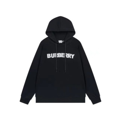 버버리 남성 블랙 후드티 - Burberry Mens Black Hoodie - bu365x