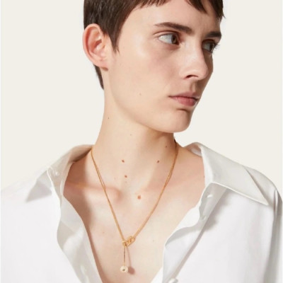 발렌티노 여성 골드 목걸이 - Valentino Womens Gold Necklace - acc949x