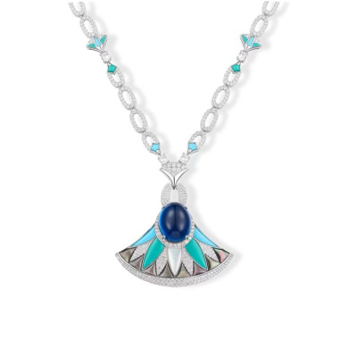 불가리 여성 골드 목걸이 - Bvlgari Womens Gold Necklace - acc969x