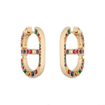 디올 여성 골드 이어링 - Dior Womens Gold Earring - acc971x