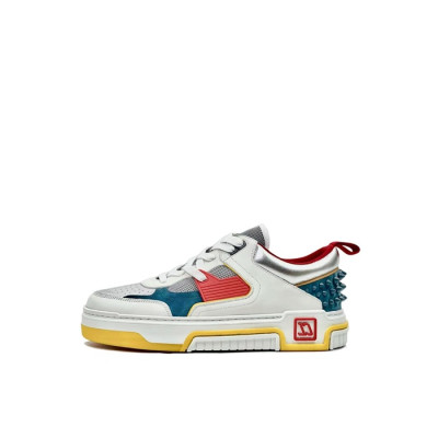 크리스찬 루부탱 남성 블루 스니커즈 - Christian Loubutin Mens Blue Sneakers - cls03x