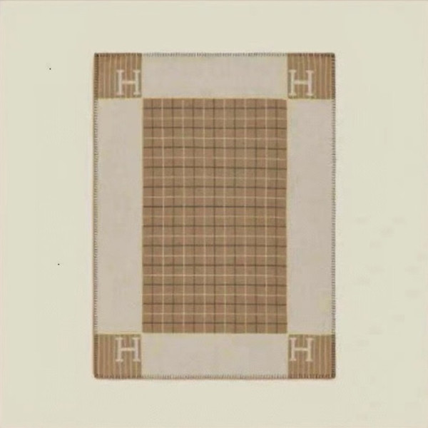에르메스 겨울 그레이 담요 - Hermes Gray Blanket - acc1366x
