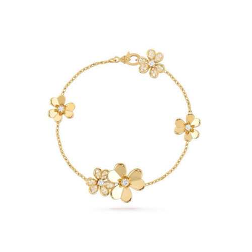 반클리프 아펠 여성 옐로우 골드 팔찌 - Van Cleef & Arpels Womens Yellow Gold Bangle - acc1454x