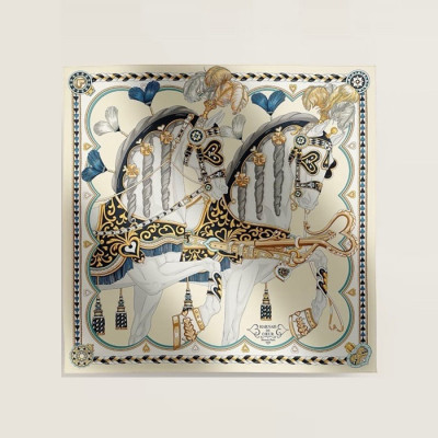 에르메스 여성 실크 스카프 - Hermes Womens Silk Scarf - acc1535x