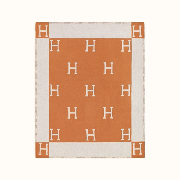 에르메스 겨울 오렌지 담요 - Hermes Orange Blanket - acc1646x