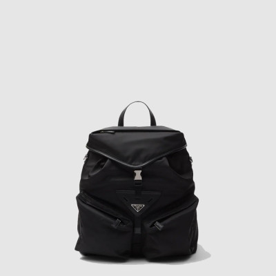 프라다 남성 리나일론 가죽 백팩 2VZ108 - Prada Mens Re-Nylon Leather Backpack - pr912x