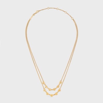 셀린느 여성 골드 목걸이 - Celine Womens Gold Necklace- acc1982x