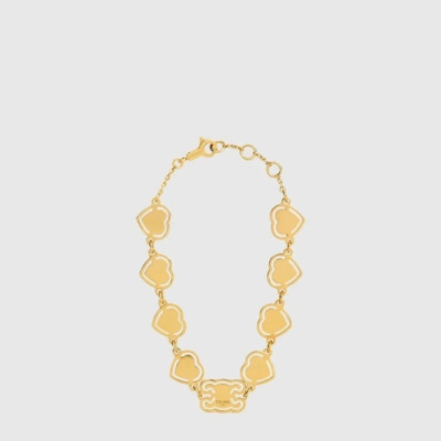 셀린느 여성 미니 트리옹프 팔찌 - Celine Womens Mini Triomphe Bangle - acc1983x