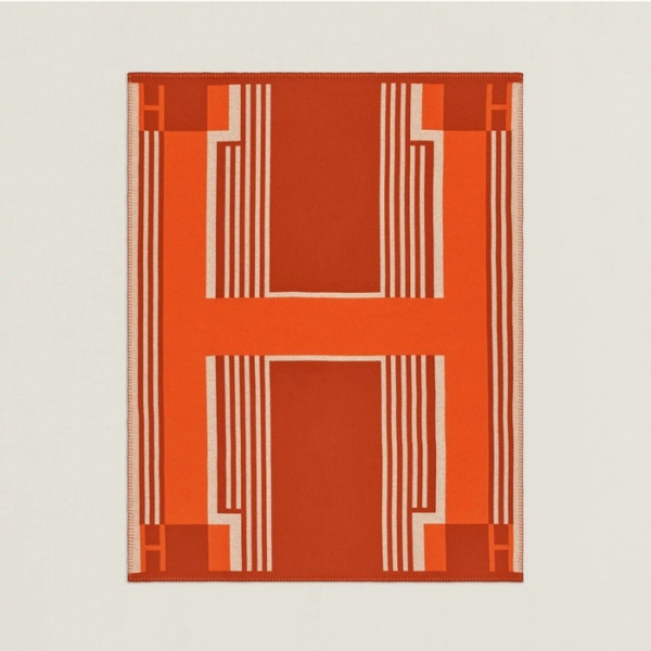 에르메스 겨울 레드 담요 - Hermes Red Blanket - acc1785x
