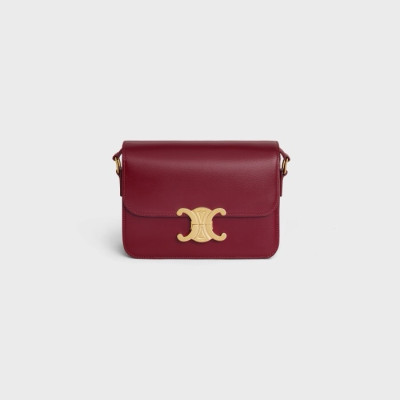 셀린느 여성 레드 트리오페 트리옹프 틴 - Celine Womens Triomphe Tin - ceb1496x