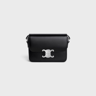 셀린느 여성 블랙 트리오페 트리옹프 틴 - Celine Womens Triomphe Tin - ceb1498x