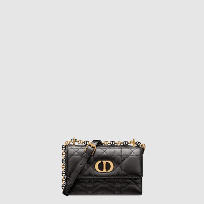 매장판 디올 여성 블랙 카로 백 - Dior Womens Miss Caro Bag - dib1595x