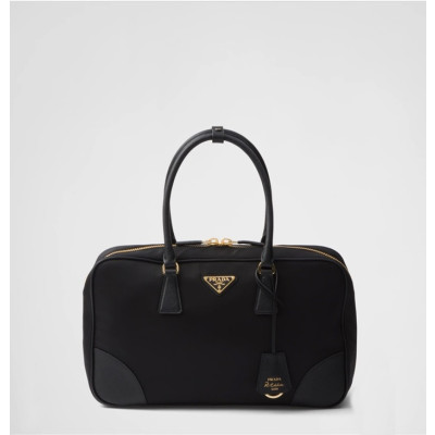 프라다 여성 리에디션1978 호보 백 1BB114 - Prada Womens Black Hobo Bag - prb2016x