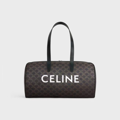 셀린느 남/녀 블랙 키폴 - Celine Unisex Black Keepall - ceb2134x