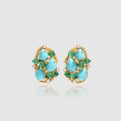 샤넬 여성 골드 이어링 - Chanel Womens Gold Earring - acc1975x