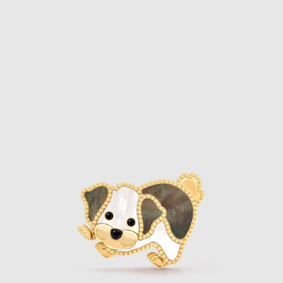 반클리프 아펠 여성 럭키 애니멀 비숑 프리제 클립 - Van Cleef & Arpels Womens Lucky Animal Bichon Frise Clip - acc2063x