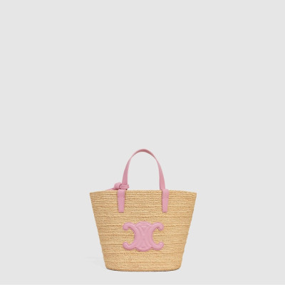 셀린느 여성 틴 서플 클래식 파니에 라피아 백 - Celine Womens Tin Tote Bag - ceb2279x