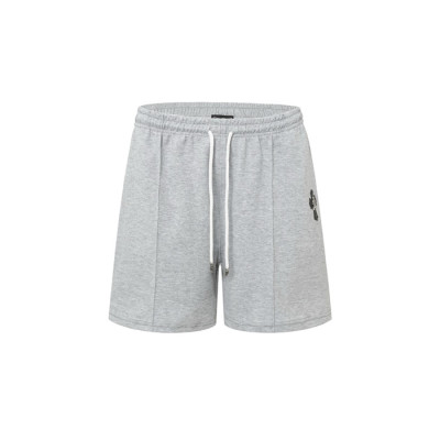 크롬하츠 남성 캐쥬얼 반바지 - Chrom Hearts Mens Gray Half-pants - chc1881x