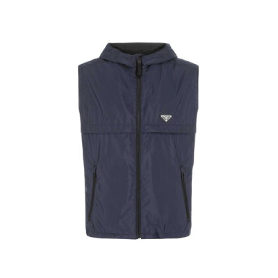 프라다 남성 후드 베스트 - Prada Mens Hood Vest - prc1964x