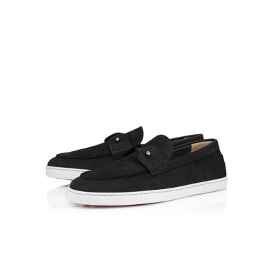 크리스찬 루부탱 남/녀 스웨이드 로퍼 - Christian Loubutin Unisex Loafer - cls1402x