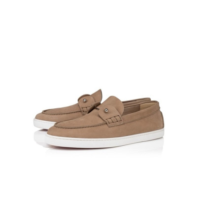 크리스찬 루부탱 남/녀 스웨이드 로퍼 - Christian Loubutin Unisex Loafer - cls1404x