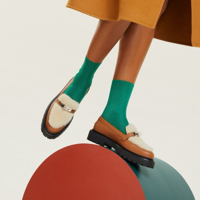 에르메스 여성 아이콘 로퍼 - Hermes Womens Icone Loafer - hes1490x
