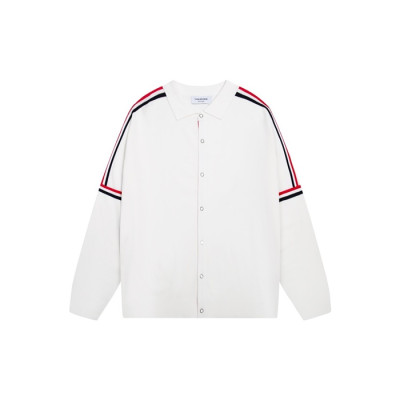 톰브라운 남성 폴로 니트 - Thom Browne Mens Polo Knitwear - thc3076x