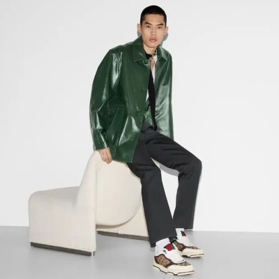 구찌 남/녀 리웹 스니커즈 - Gucci Unisex Re-web Sneaker - gus1607x