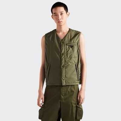 프라다 남성 브이넥 베스트 - Prada Mens V-neck Vest - prc3594x