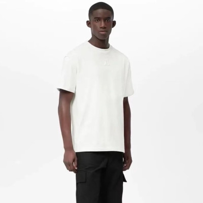 루이비통 남성 라운드 반팔 티셔츠 - Louis vuitton Mens Round Tshirt - lvc3822x