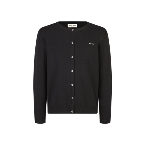 미우미우 여성 라운드 가디건 - Miumiu Womens Round Cardigan - muc4145x