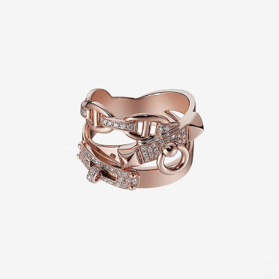 에르메스 여성 골드 반지 - Hermes Womens Gold Ring - acc2561x