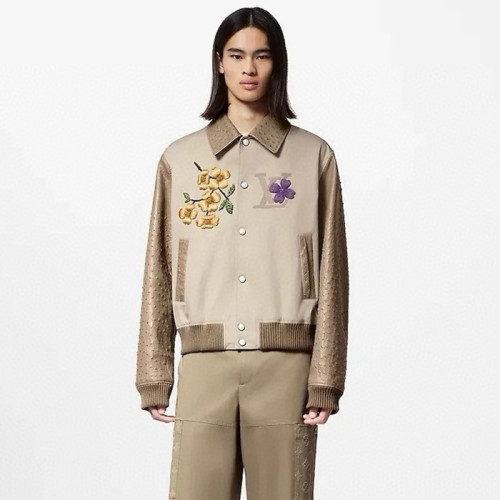 루이비통 남성 가죽 재킷 - Louis vuitton Mens Leather Jacket - lvc4562x