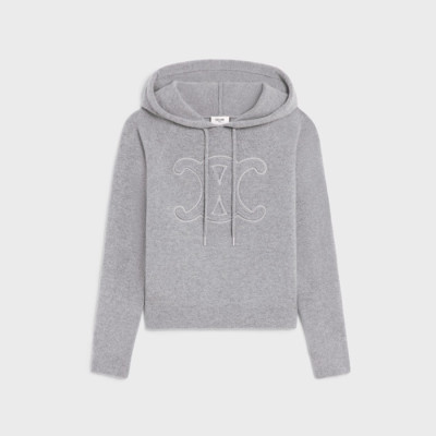 셀린느 여성 베이직 후드티 - Celine Womens Basic Hoodie - cec4811x