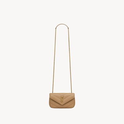 입생로랑 여성 루루 미니 푸퍼 퀄팅 체인백 - Saint Laurent Womens Loulou Puffer Bag - ysb4912x