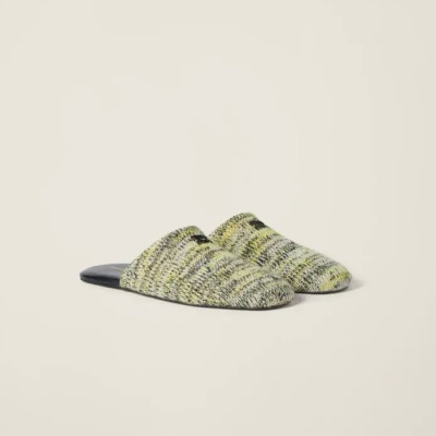 미우미우 여성 베이직 뮬 - Miumiu Womens Basic Slipper - mis3068x