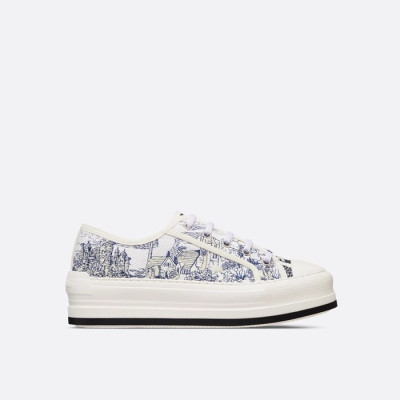 디올 여성 네이비 워크 앤 디올 - Dior Womens Walk N Dior Sneaker - dis3107x