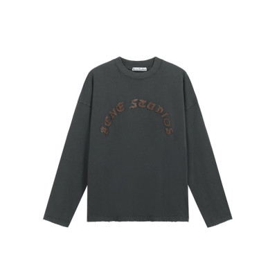 아크네 남성 크루넥 긴팔티 - Acne Mens Round Tshirt - anc5186x