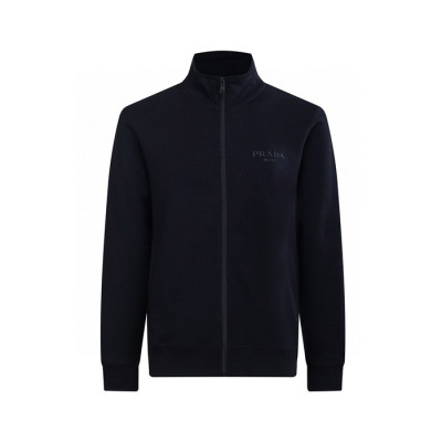 프라다 남성 집업 맨투맨 - Prada Mens Zip-up Tshirt - prc5380x