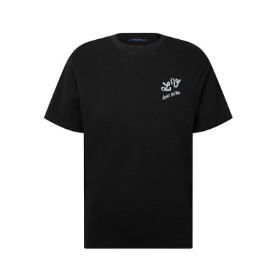 루이비통 남성 라운드 반팔 티셔츠 - Louis vuitton Mens Round Tshirt - lvc5384x