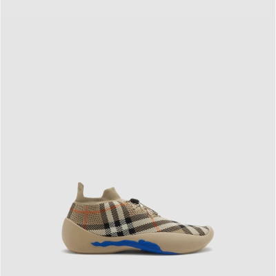 버버리 남성 체크 넵튠 스니커즈 - Burberry Mens Neptune Sneakers - bus4063x