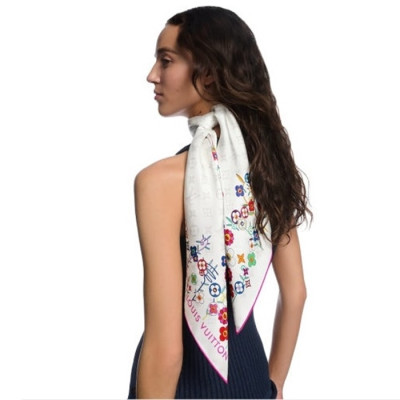 루이비통 여성 루이비통 LV x TM 모노그램 슈퍼플랫 숄 - Louis vuitton Womens LV x TM Monogram Shawl - acc4382x