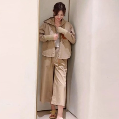 [당일배송] 로에베 여성 로에베 가죽 후드 셋업 - dd530x