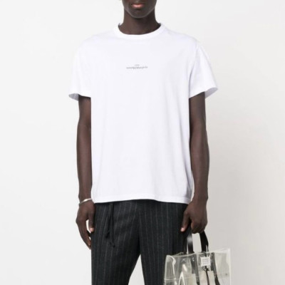 메종 마르지엘라 남성 라운드 반팔 티셔츠 - Maison Margiela Mens Round Tshirt - mac5708x