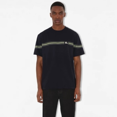 버버리 남성 라운드 반팔 티셔츠 - Burberry Mens Round Tshirt - buc5784x