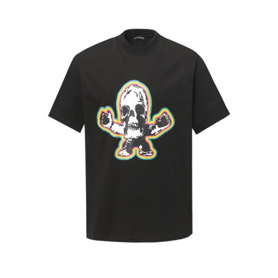 크롬하츠 남성 라운드 반팔티 - Chrom Hearts Mens Round Tshirt - chc5819x