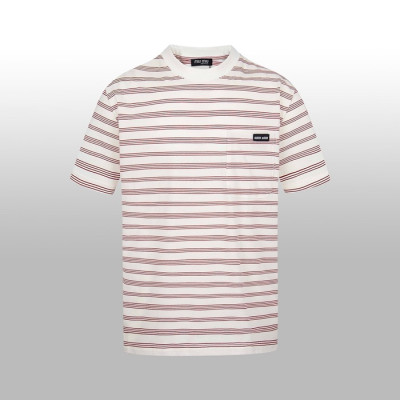 미우미우 남성 라운드 반팔 티셔츠 - Miumiu Mens Round Tshirt - mic5926x