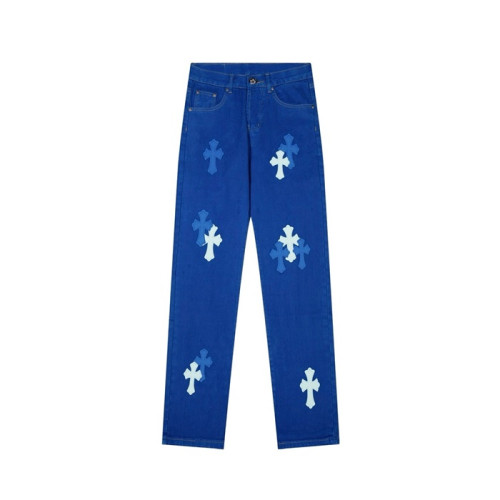 크롬하츠 남성 트렌디 청바지 - Chrom Hearts Mens Trendy Jeans - chc5959x