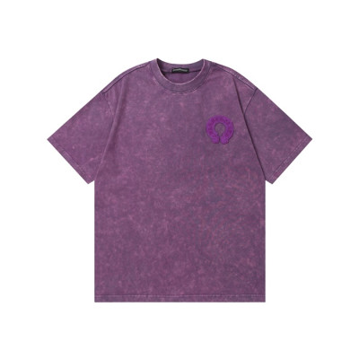 크롬하츠 남성 라운드 반팔티 - Chrom Hearts Mens Round Tshirt - chc5978x