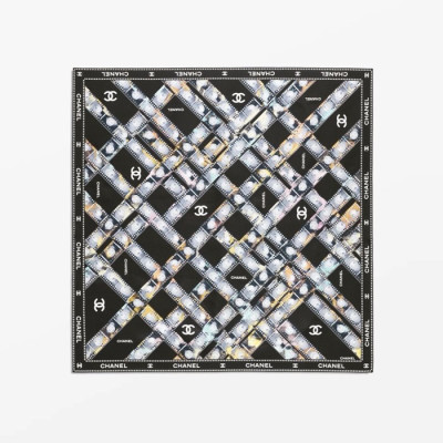 샤넬 여성 실크 스카프 - Chanel Womens Silk Scarf - acc4532x
